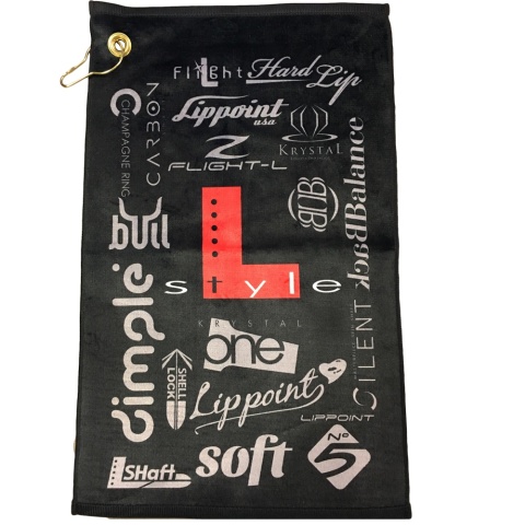 L-Style Black Towel – Dart Towel