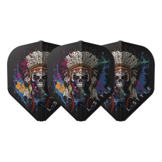 L-style Signature Champagne Flight L1EZ Standard Chief Skull Black