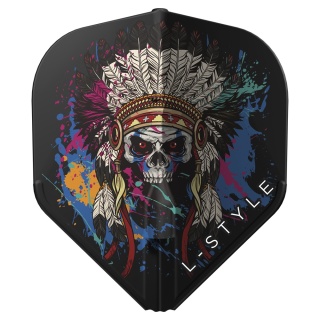 L-style Signature Champagne Flight L1EZ Standard Chief Skull Black