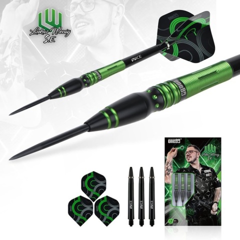 ONE80 Lukas Wenig S.E. 90% – Professional Steel Tip Darts