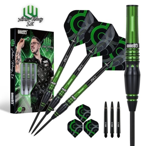 ONE80 Lukas Wenig S.E. 90% – Professional Steel Tip Darts