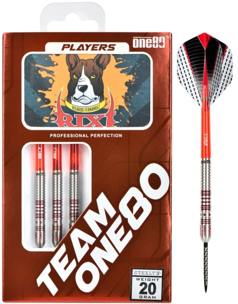 ONE80 Ricardo 90% Signature – Precision Steel Tip Darts