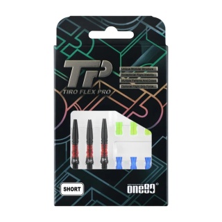 One80 Tiro Flex Pro Dart Shafts – Combo Set