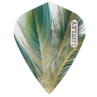 Loxley Feather Green & Gold Kite Flights