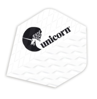 Q.100 Flight – White – Piórka do darta (100 Micron)