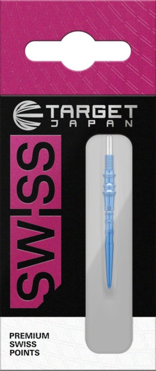 TARGET Japan Premium Swiss Point Blue – Groty do darta (30mm / 35mm / 40mm)