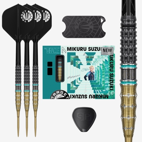 TARGET THE MIRACLE GEN 7.5 Mikuru Suzuki 95% Tungsten – Rzutki do darta (22g / 24g)