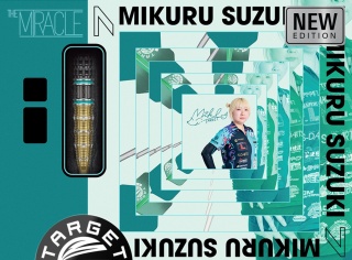 TARGET THE MIRACLE GEN 7.5 Mikuru Suzuki 95% Tungsten – Rzutki do darta (22g / 24g)