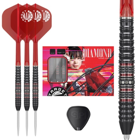 TARGET PRIME DIAMOND GEN 4 Kosuzu Iwao 90% Tungsten – Rzutki do darta (22g / 24g)