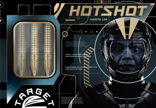 TARGET PRIME HOTSHOT GEN 3 Harith Lim 90% Tungsten – Rzutki do darta (23g / 25g)