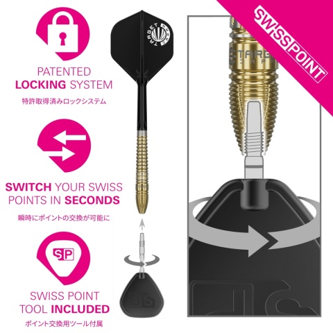 TARGET PRIME HOTSHOT GEN 3 Harith Lim 90% Tungsten Darts – 23g / 25g