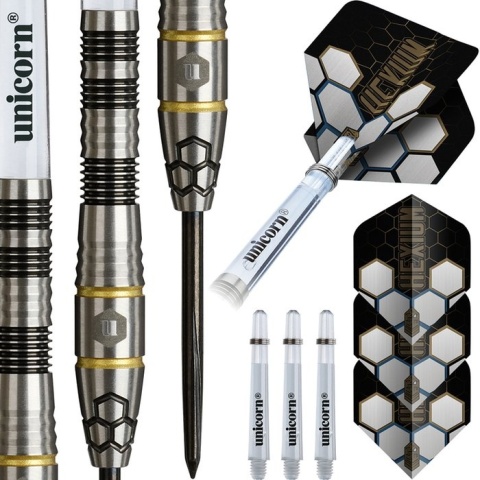 Unicorn Hexium 1 Black Gold 90% Tungsten – Lotki do darta (22g / 24g)