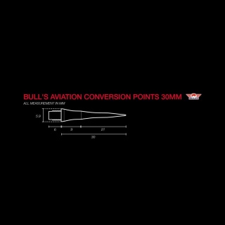 BULL’S Aviation Conversion Points 30mm – Groty konwersyjne