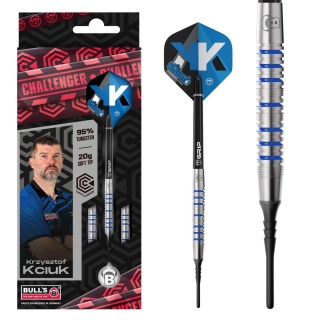 BULL'S Krzysztof Kciuk 95% Soft Tip – Dart Darts