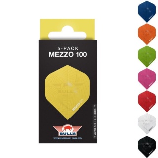 Bull’s Mezzo 100 No.2 Flights – 5-pack