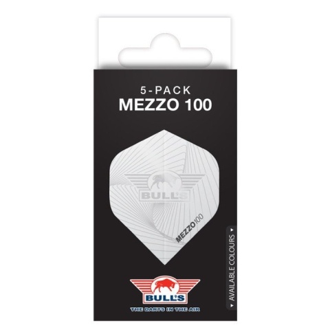 Bull’s Mezzo 100 No.2 Flights – 5-pack
