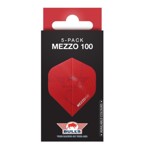 Bull’s Mezzo 100 No.2 Flights – 5-pack