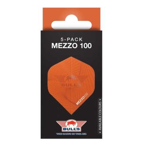 Bull’s Mezzo 100 No.2 Flights – 5-pack