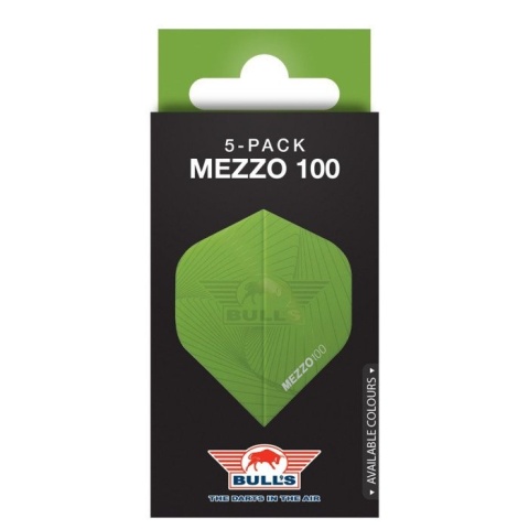 Bull’s Mezzo 100 No.2 Flights – 5-pack