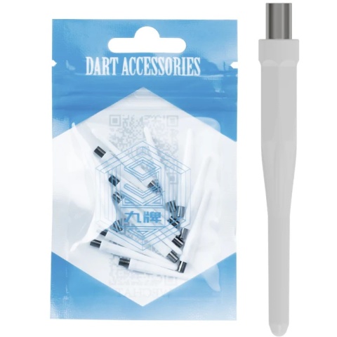 Caliburn Replaceable Dart Soft Tip Points – Steel Tip to Soft Tip – White