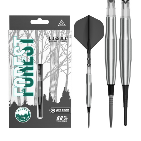 Cuesoul Forest SLOPE 90% – OTO steel tip darts