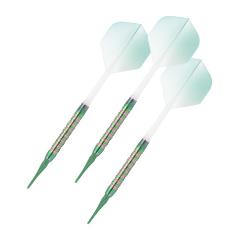 Cuesoul Green Gem Stone 90% – šipky soft tip