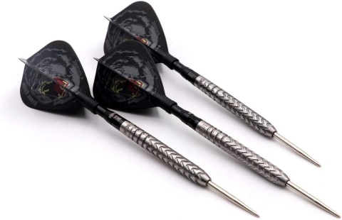 Cuesoul Robbie "Kong" Green 90% – lotki steel tip Silver