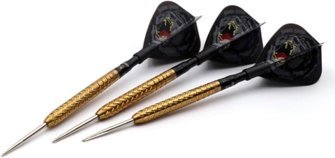 Cuesoul Robbie "Kong" Green 90% – lotki steel tip Gold