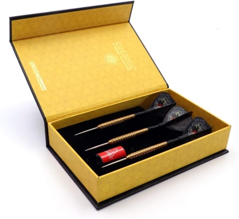 Cuesoul Robbie "Kong" Green 90% – lotki steel tip Gold