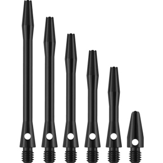 Designa Aluminium Shafts – Metalowe Shafty do Darta Black