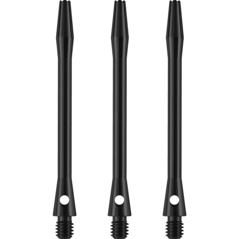 Designa Aluminium Shafts – Metalowe Shafty do Darta Black
