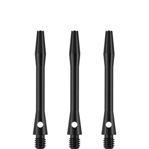 Designa Aluminium Shafts – Metalowe Shafty do Darta Black
