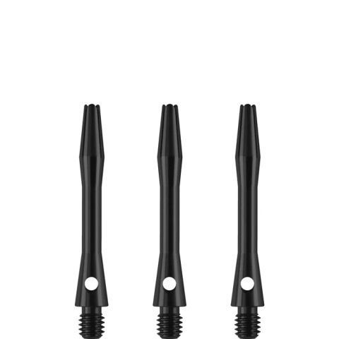 Designa Aluminium Shafts – Metalowe Shafty do Darta Black