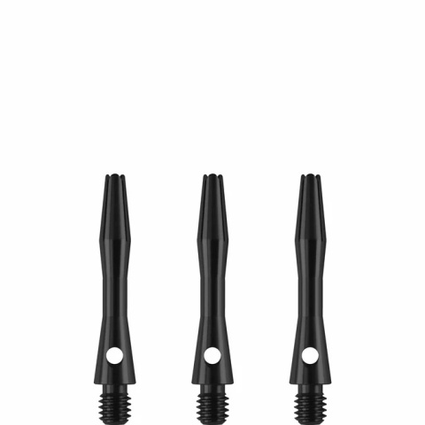 Designa Aluminium Shafts – Metalowe Shafty do Darta Black