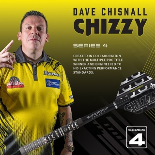 Harrows Dave Chisnall V4 90% – lotki soft tip