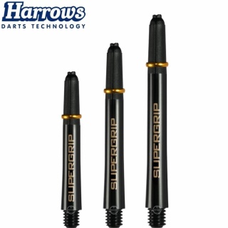 Harrows Supergrip Black & Gold – shafty do darta