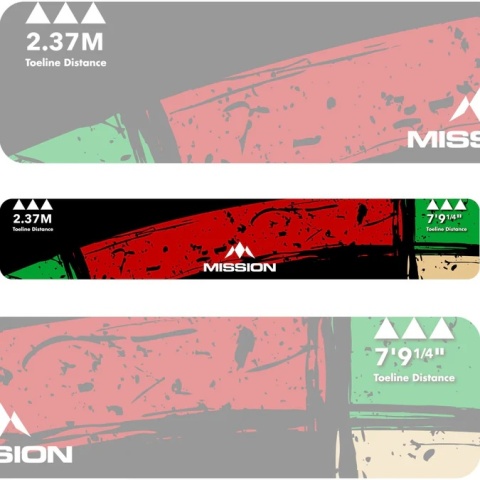 Mission Throw Line Oche Double Top – Linia Rzutu do Darta