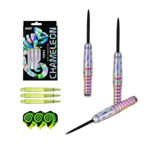 ONE80 Chameleon Topaz 90% – Lotki do darta