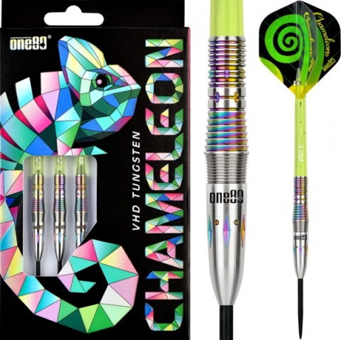 ONE80 Chameleon Ruby 90% – Lotki do darta