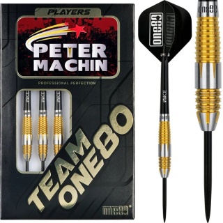 ONE80 Peter Machin Signature V2 Gold – Lotki do darta (23g)