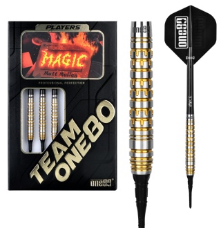 ONE80 Matt Mullen Magic Signature – Soft Tip Darts (19g)