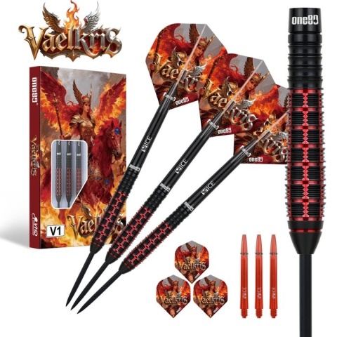ONE80 Vaelkris V01 90% – Lotki do darta (Steel Tip)