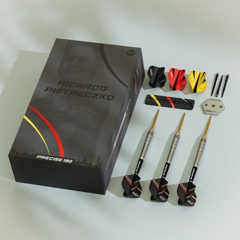 Precise180 Ricardo Pietreczko Gold 90% – Lotki do Darta
