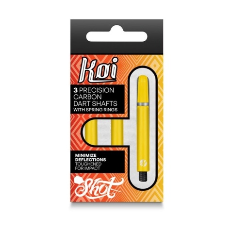 Shot Koi Carbon Yellow Shafts