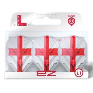 Signature Champagne Flight L1EZ Standard V Series Type E Clear White – Piórka do Darta