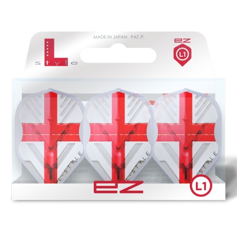 Signature Champagne Flight L1EZ Standard V Series Type E Clear White – Piórka do Darta