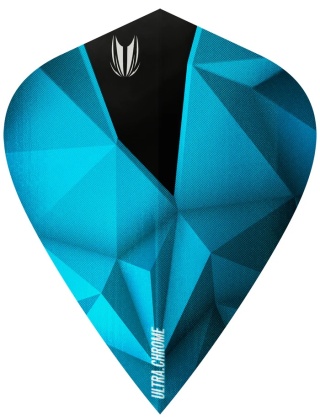 Target Shard Ultra Chrome Azzurri Kite – piórka do darta