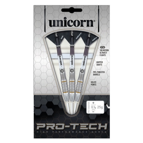 Unicorn Pro-Tech S5 – Steel Tip Darts (90% Tungsten)
