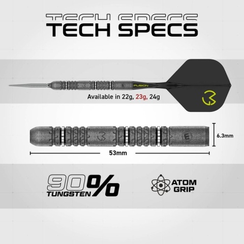Winmau Michael van Gerwen Signature Edition Switch Point 90% – lotki do darta