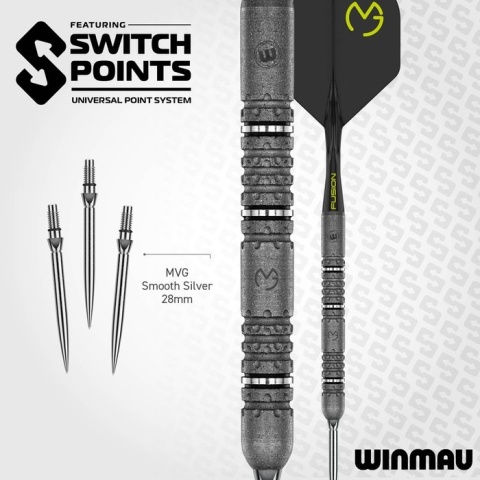 Winmau Michael van Gerwen Signature Edition Switch Point 90% – lotki do darta